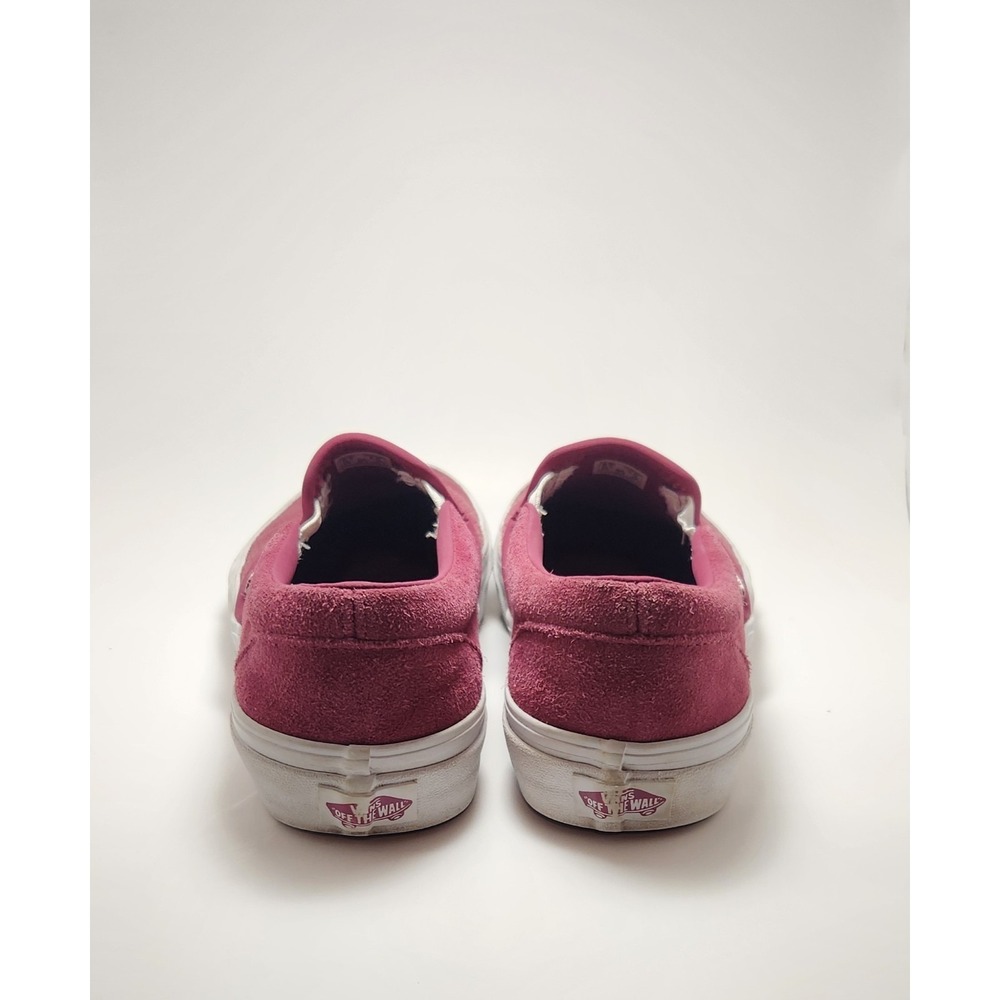 VANS Slip-On Low Top "Dry Rose" Maroon Sneakers Casual Woman's US 8 Men's US 6.5 - Picture 5 of 8